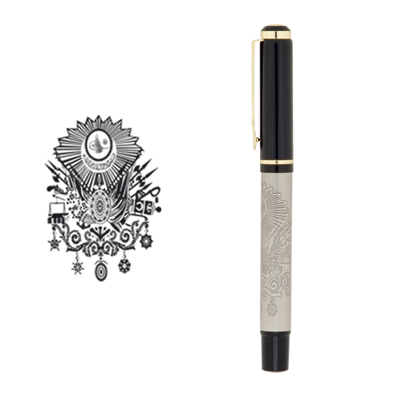  41 Besmele Kabartma Figürlü MetaRolleKalem Tuğra