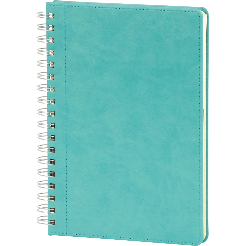Bağcılar-20x28-K Spiralli Tarihsiz Defter Turkuaz