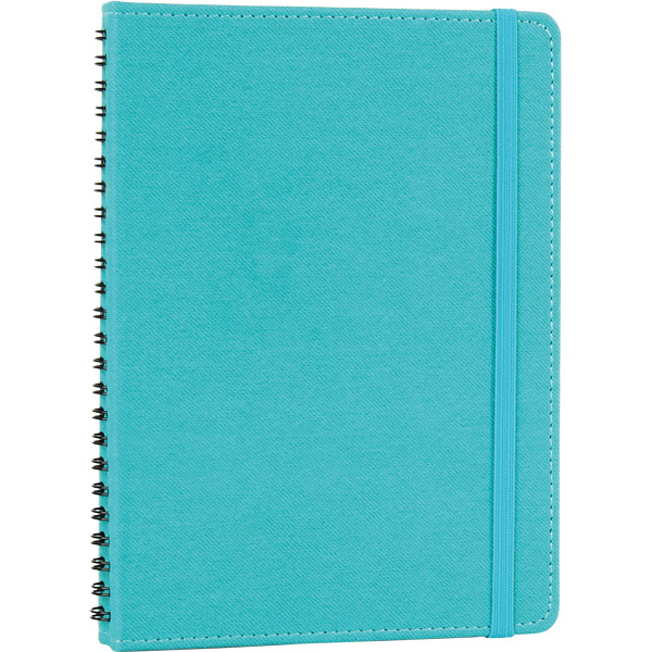 Gizli Spiralli Defter Turkuaz