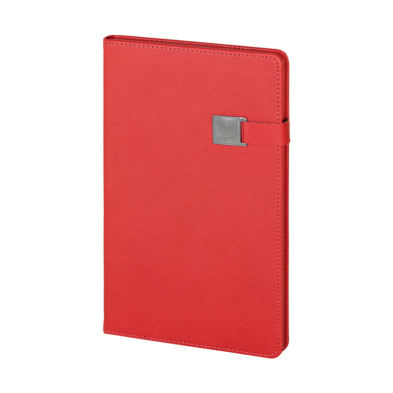  Gri 15 x 21 Termo Deri̇ Defter Kırmızı