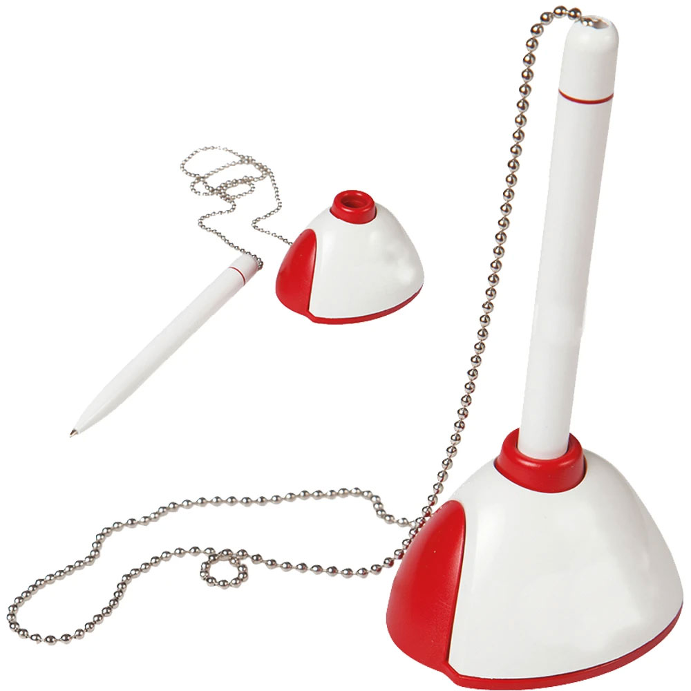  Zincirli Masa Kalemi Kırmızı