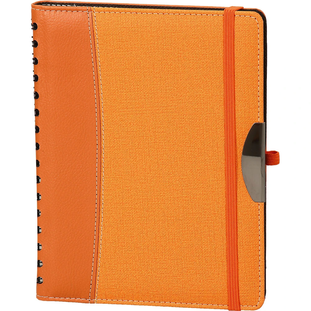  Gizli Spiralli Ajanda Kapağı Turuncu