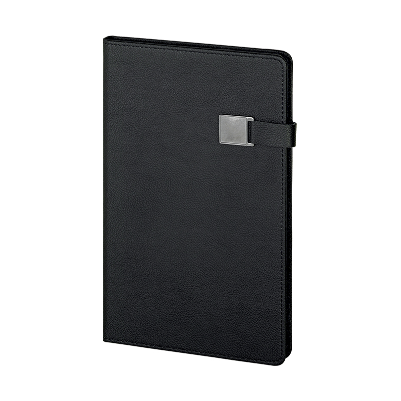 Gri 15 x 21 Termo Deri̇ Defter Siyah