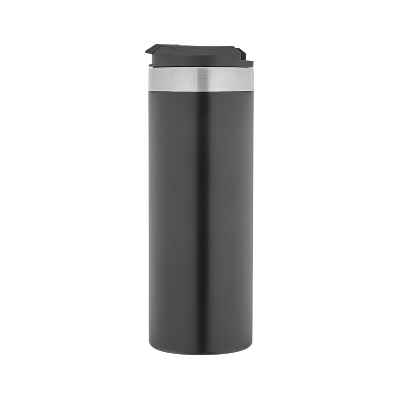  Siyah Çelik Termos / 450 ml