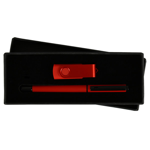 USB Kalem Set Kırmızı